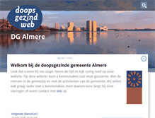 Tablet Screenshot of dgalmere.nl